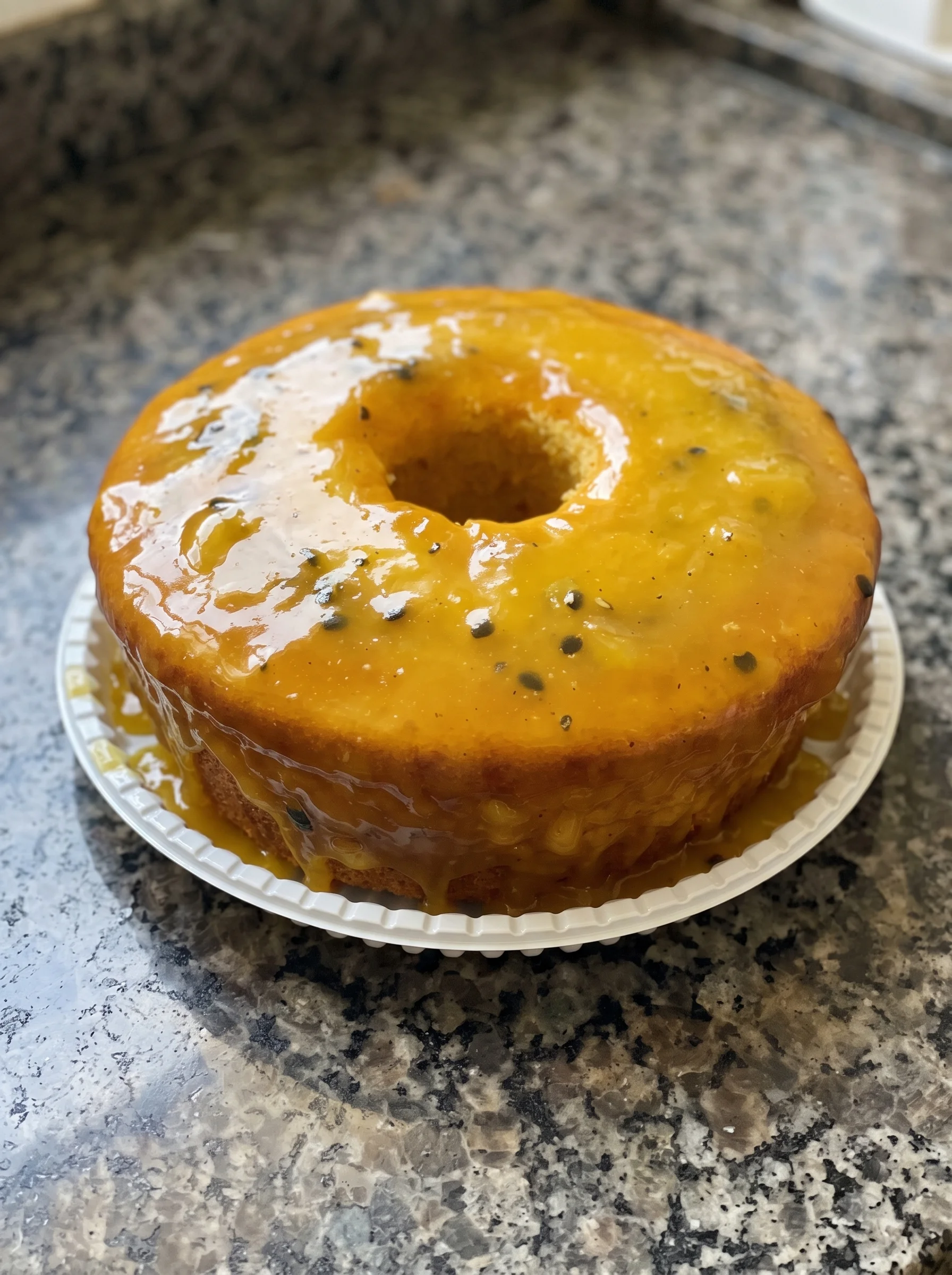 Bolo de maracujá